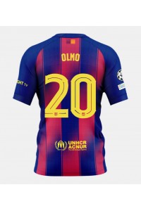 Barcelona Dani Olmo #20 Jalkapallovaatteet Kotipaita 2025-26 Lyhythihainen
